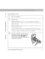 Preview for 19 page of Palm Ultralight Wireless Headset User Manual