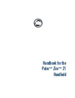 Palm Zire 21 Handbook preview