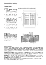 Preview for 38 page of Palmako 109355 Assembly, Installation And Maintenance Manual