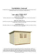 Preview for 4 page of Palmako 705008 Installation Manual