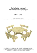 Preview for 4 page of Palmako AM44-2626 Installation Manual