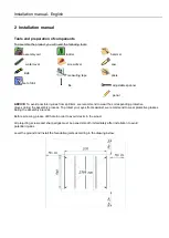 Preview for 7 page of Palmako EL16-2218 Assembly, Installation And Maintenance Manual