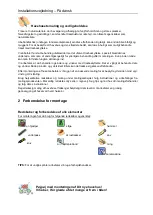 Preview for 21 page of Palmako EL18-3670-1 Installation Manual