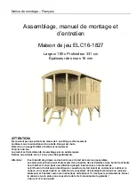 Preview for 16 page of Palmako ELC16-1827 Assembly, Installation And Maintenance Manual