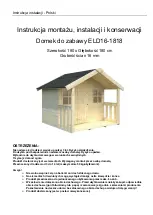 Preview for 56 page of Palmako ELD16-1818 Assembly, Installation And Maintenance Manual