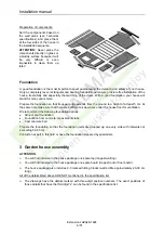 Preview for 6 page of Palmako Extension LAZA28-1624 Installation Manual