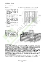 Preview for 8 page of Palmako Extension LAZA28-1624 Installation Manual