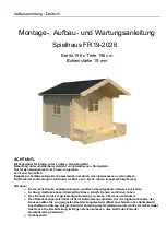 Preview for 8 page of Palmako FR19-2026 Installation Manual