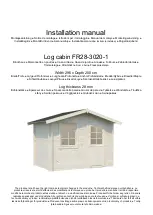 Preview for 4 page of Palmako FR28-3020-1 Installation Manual