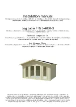 Preview for 4 page of Palmako FR28-4030-3 Installation Manual