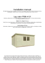 Preview for 4 page of Palmako FR28-4131 Installation Manual