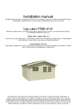 Preview for 4 page of Palmako FR28-4141 Installation Manual