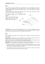 Предварительный просмотр 10 страницы Palmako FR34-3129 Installation Manual