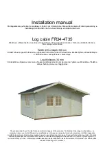 Preview for 4 page of Palmako FR34-4735 Installation Manual