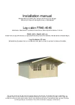 Preview for 4 page of Palmako FR40-4545 Installation Manual