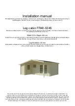 Preview for 4 page of Palmako FR40-5345 Installation Manual