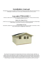 Preview for 4 page of Palmako FR44-4242-1 Installation Manual