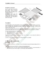 Предварительный просмотр 7 страницы Palmako FRA28-2222 Installation Manual