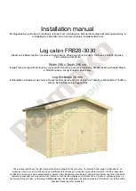 Preview for 3 page of Palmako FRB28-3030 Installation Manual