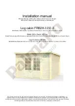 Preview for 3 page of Palmako FRB28-3232-3 Installation Manual