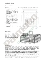 Preview for 8 page of Palmako FRB28-3232-3 Installation Manual