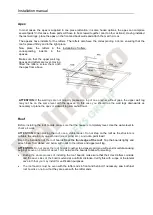 Preview for 9 page of Palmako FRB28-3232-3 Installation Manual