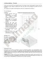 Preview for 16 page of Palmako FRB28-3232-3 Installation Manual