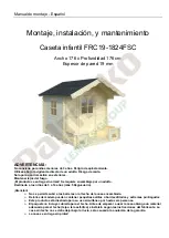 Preview for 20 page of Palmako FRC19-1824FSC Assembly, Installation And Maintenance Manual