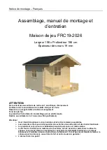 Preview for 28 page of Palmako FRC19-2026 Assembly, Installation And Maintenance Manual