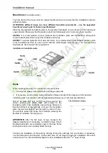 Preview for 7 page of Palmako FRC28-2622 Installation Manual