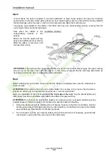 Preview for 9 page of Palmako FRC28-2622 Installation Manual