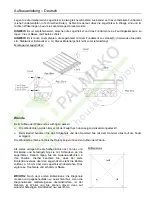 Preview for 15 page of Palmako FRC28-2920 Installation Manual