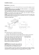 Предварительный просмотр 7 страницы Palmako FREIBURG PAG28-3030-1 Installation Manual