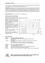 Предварительный просмотр 10 страницы Palmako FREIBURG PAG28-3030-1 Installation Manual