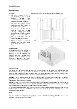 Предварительный просмотр 43 страницы Palmako FREIBURG PAG28-3030-1 Installation Manual