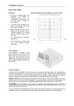 Preview for 8 page of Palmako Freiburg Installation Manual