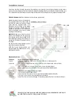 Предварительный просмотр 12 страницы Palmako FRF28-3829 Installation Manual