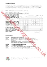 Preview for 11 page of Palmako FRF28-3832 Installation Manual