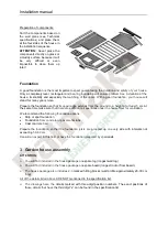 Preview for 6 page of Palmako FRF28-4132 Installation Manual