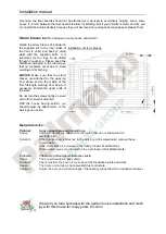 Preview for 12 page of Palmako FRF34-3832 Installation Manual