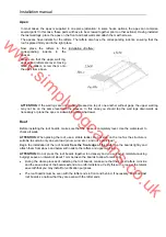 Preview for 9 page of Palmako FRG28-4032 Installation Manual