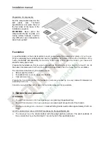 Preview for 6 page of Palmako FRG28-5038-2FSC Installation Manual