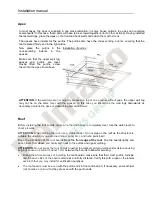 Preview for 10 page of Palmako FRG44-4839 Installation Manual