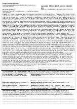 Preview for 1 page of Palmako FRO44-3857P Assembly Instructions Manual