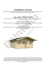 Preview for 3 page of Palmako FRX70-5353 Installation Manual