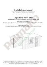 Предварительный просмотр 3 страницы Palmako Garage 3 Installation Manual