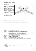 Preview for 12 page of Palmako Hanna PA44-4242 Installation Manual