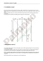 Предварительный просмотр 6 страницы Palmako Harry Installation Manual