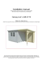 Preview for 4 page of Palmako LA28-2119 Installation Manual