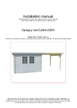 Предварительный просмотр 4 страницы Palmako LA90-2930 Installation Manual